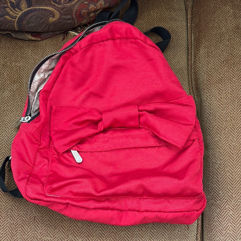 Charming Charlie Red Backpack – Never Used, Vibrant & Practical